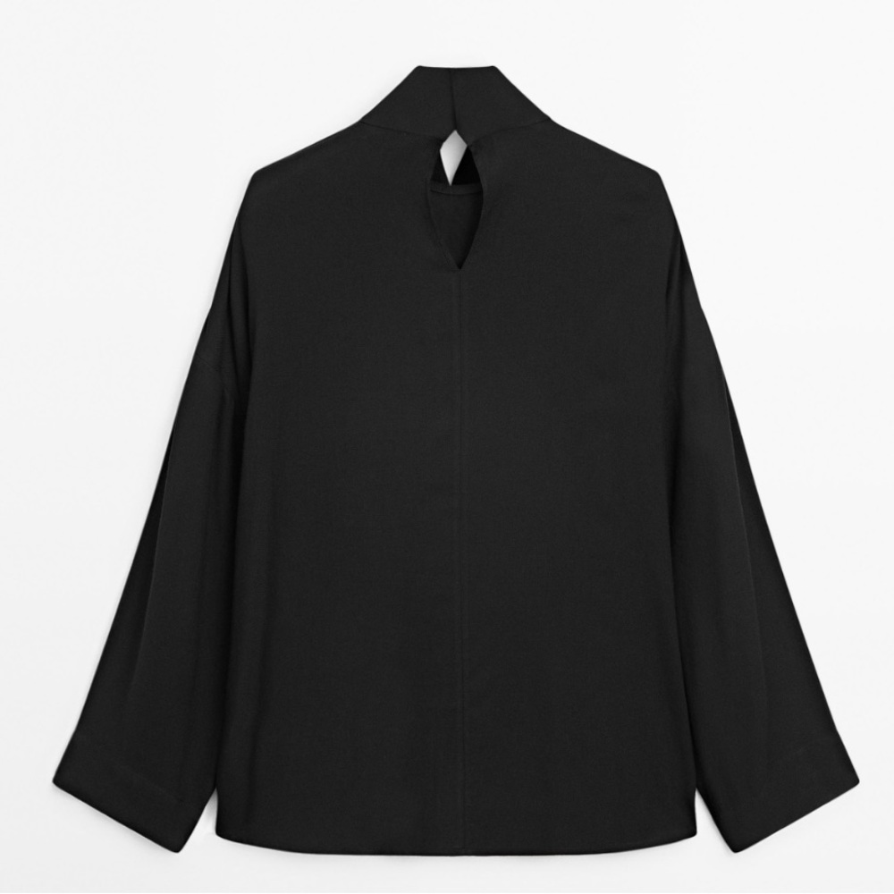Massimo Dutti Black Blouse - Picture 5 of 7
